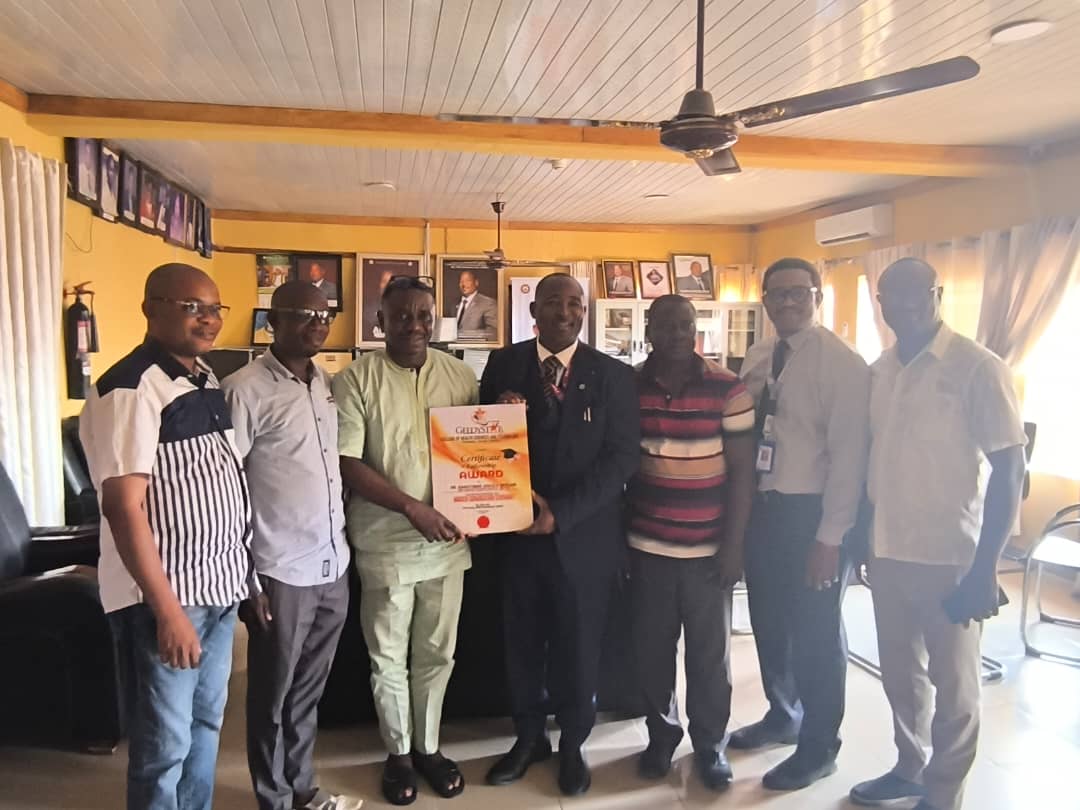 GeedyStar College of Health Sciences and Technology Presents Fellowship Award to UNIOSUN Teaching Hospital CMD